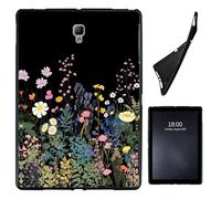 Case for Samsung Galaxy Tab A 8.0 2017 T380 T385,Slim Soft Shockproof TPU Silicone Protective Back Shell Case for Galaxy Tab A 8.0 2017 T380 T385 8", Midnight Flowers