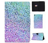 Case for Samsung Galaxy Tab A 8.0 Case 2019 SM-P200 SM-P205 With Cute Patterns Slim Lightweight Case Protective PU Leather with Card Slots For SM-P200,SM-P205-sand