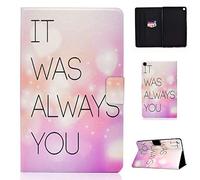 Case for Samsung Galaxy Tab A 8.0 Case 2019 SM-P200 SM-P205 With Cute Patterns Slim Lightweight Case Protective PU Leather with Card Slots For SM-P200,SM-P205-Powder foundation