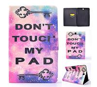 Case for Samsung Galaxy Tab A 9.7 SM-T550 T555, Beautiful PU Leather Flip Double Magnet Wallet Stand Card Slots Case Cover with Auto Sleep/Wake Up Function (ML-4)