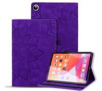 Case for Samsung Galaxy Tab A11 2025/ Galaxy Tab A9 8.7-inch Shockproof Flowers Mandala Stand Cover, Auto Wake/Sleep - Purple