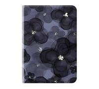 Case for Samsung Galaxy Tab A11/ A9 8.7 Inch 2025/2023, Folio Flip PU Leather Lightweight Smart Protective Case Pen Holder Stand Wallet Cover Tablet Case,Blue Flower