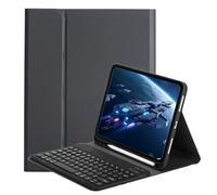 Case for Samsung Galaxy Tab A11/A9 Plus/A9+ 5G 11 Inch 2023 Model (SM-X210/X216/X218), Slim Stand Cover with Magnetically Detachable Wireless Bluetooth Keyboard (Black, Galaxy Tab A11 Plus)