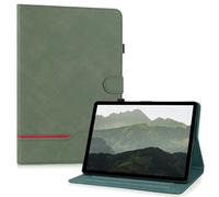 Case for Samsung Galaxy Tab A11 Plus 2025/A9 Plus 2023 11 Inch Folio Stand Protective Case Shockproof Flexible TPU Back with Auto Sleep/Wake Tablet Case for A11+ Plus SM-X310/X315/X236, Green