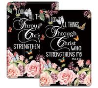 Case for Samsung Galaxy Tab A11 Plus/A11+/A9 Plus/A9+11 Inch 2025/2023, Adjustable Stand Auto Wake/Sleep Smart Case for Galaxy Tab A11+/A9+，Bible Verse Phil 4-13