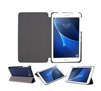 Case for Samsung Galaxy Tab A6 7.0-inch SM-T280/T285 Two fold support Tablet Cover- Business light luxury Premium Smart PU Leather Cover with Auto Sleep/Wake (Red)
