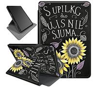 Case for Samsung Galaxy Tab A7 10.4 Inch Tablet Model SM-T500/T505/T507 2020 Release,360 Degree Rotating Smart Stand Folio Case with Auto Wake/Sleep,Yellow Sunflower Wooden