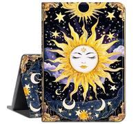 Case for Samsung Galaxy Tab A7 Lite 8.7 Inch 2021 Model (SM-T220/T225/T227), Slim Soft Shockproof TPU Silicone Protective Back Shell Case for Galaxy Tab A7 Lite 8.7",Moon and Sun