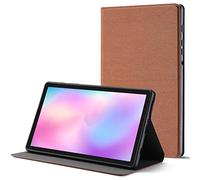 Case for Samsung Galaxy Tab A7 Lite 8.7 T220 T225 (2021), Slim Lightweight TPU Tablet Case, Foldable Stand Cover, Wood Grain Brown