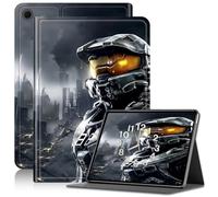 Case for Samsung Galaxy Tab A8 10.5, Adjustable Stand Galaxy Tab A8 Case, PU Leather Cover with Auto Sleep/Wake for Galaxy Tab A8 10.5 Inch 2022 SM-X200 X205 X207 Tablet Case, Dark Warrior