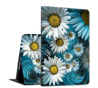 Case for Samsung Galaxy Tab A8 10.5 Inch 2022 PU Leather Slim Folio Lightweight Cover with Smart Auto Wake/Sleep Protective Case for Samsung A8 Tablet SM-X200 /SM-X205 /SM-X207, Small Daisy