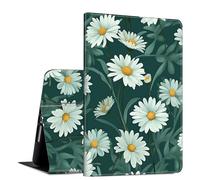 Case for Samsung Galaxy Tab A8 10.5 Inch 2022 PU Leather Slim Folio Lightweight Cover with Smart Auto Wake/Sleep Protective Case for Samsung A8 Tablet SM-X200 /SM-X205 /SM-X207, Cute Small Daisys