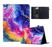 Case for Samsung Galaxy Tab A9 8.7 Inch 2023, Premium PU Leather Magnetic Cover Flip Stand Smart Shell with Card Holder for Samsung Galaxy Tab A9 8.7 Inch 2023,Oil Painting