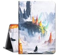 Case for Samsung Galaxy Tab A9 8.7-Inch 2023,Slim Soft Shockproof TPU Silicone Protective Back Shell Case for Samsung A9 Tablet 8.7",Watercolor Mountain