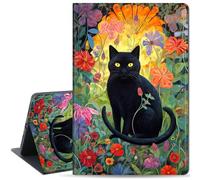 Case for Samsung Galaxy Tab A9 Case 8.7 Inch 2023, Lightweight Protective, Multiple Angle, PU Leather Slim Folio Stand Smart Cover for Galaxy A9 Tablet with Auto Wake/Sleep, Cat Floral