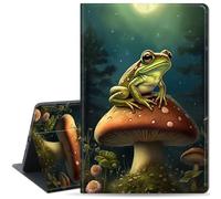 Case for Samsung Galaxy Tab A9 Plus 11-inch 2023, Lightweight Protective, Multiple Angle, PU Leather Slim Folio Stand Smart Cover with Auto Wake/Sleep for Galaxy Tab A9 Plus, Frog Mushroom