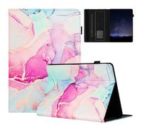Case for Samsung Galaxy Tab A9 Plus 11 inch SM-X210/X216/X218, Marble PU Leather Protective Cases Smart Shell Folio Stand Cover for Samsung Galaxy Tab A9 Plus 11 inch SM-X210/X216/X218,Pink