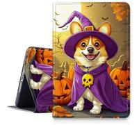 Case for Samsung Galaxy Tab A9 Plus/A9+ 11 Inch 2023 Tablet Case,Slim Multi-Angles Viewing Folio Stand Cover for Model SM-X210/X216/X218,Auto Wake/Sleep-Dog Wizard Halloween