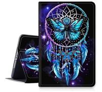 Case for Samsung Galaxy Tab A9 Plus/A9+ 11 Inch 2023 Tablet Case,Slim Multi-Angles Viewing Folio Stand Cover for Model SM-X210/X216/X218,Auto Wake/Sleep-Dream Catcher with Butterfly