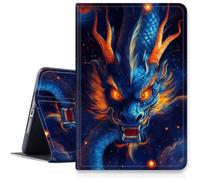 Case for Samsung Galaxy Tab A9 Plus/A9+ 11 Inch 2023 Tablet Case,Slim Multi-Angles Viewing Folio Stand Cover for Model SM-X210/X216/X218,Auto Wake/Sleep-Navy Blue Dragon