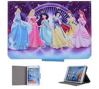 Case for Samsung Galaxy Tab S 10.5 Tablet Models SM-T800 (WiFi), SM-T805, SM-T807 (3G, 4G/LTE & WiFi) Protective Flip Stand up Case for kids boys & girls (Princesses Love Purple)