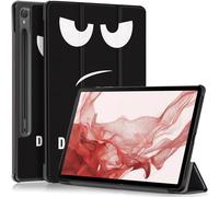 Case for Samsung Galaxy Tab S10 Lite/ S10 FE 2025/ S9 FE 10.9 Inch/ S9 11 Inch 2023 Cover Lightweight Shockproof Shell Multi-Angle View with Auto Wake/Sleep - Don't Touch Me