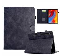 Case for Samsung Galaxy Tab S10 Lite/ S10 FE 2025/ S9 FE 10.9 Inch/ S9 11 Inch 2023 Lovely Flowers Birds Embossed Case with Pencil Holder Shockproof Stand Cover with Auto Wake/Sleep, Black