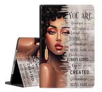 Case for Samsung Galaxy Tab S10 Lite/ S10 FE 2025/ S9 FE 5G 10.9 Inch/Tab S9 11 Inch 2023, Durable Shockproof Protective Cover for Galaxy Tab S10 Lite ，African American Women Inspirational Quotes