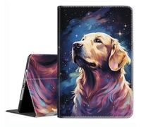 Case for Samsung Galaxy Tab S10 Plus 2024/ S9 Plus/ S9 FE Plus 5G 12.4 Inch 2023 - Slim Fit Standing Cover with Auto Sleep/Wake for Galaxy Tablet S10+ 12.4 Inch ，Golden Retriever Dog