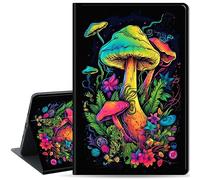 Case for Samsung Galaxy Tab S10 Ultra/Tab S9 Ultra 14.6-Inch, Lightweight Protective, Multiple Angle, PU Leather Slim Folio Stand Smart Cover with Auto Wake/Sleep, Magic Mushroom