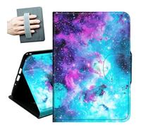 Case for Samsung Galaxy Tab S11 5G 11 Inch 2025 Model (SM-X730/X736B),with Hand Straps and Auto Wake/Sleep PU Leather Slim Multiple Angles Stand Smart Cover,Shining Starry Sky