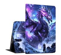 Case for Samsung Galaxy Tab S11 Ultra 14.6 Inch 2025 Slim PU Leather Multi-Angle Viewing Flip Folio Smart Stand Cover with Auto Wake/Sleep for Samsung Tab S11 Ultra 5G SM-X936B/SM-X930,J Dragon
