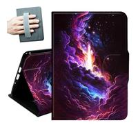 Case for Samsung Galaxy Tab S11 Ultra 5G 14.6 Inch 2025,with Hand Straps and Auto Wake/Sleep PU Leather Slim Multiple Angles Stand Smart Cover for Samsung Tab S11 Ultra,Cosmic Starry Sky