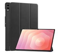Case For Samsung Galaxy Tab S11 Ultra SM-X930/SM-X936 2025 14.6" | Three Folding Stand Funda, Slim & Lightweight Tablet Cover with Auto Sleep/Wake(Black)