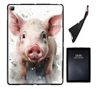 Case for Samsung Galaxy Tab S5e 10.5 2019 Model SM-T720/T725/T727,Slim Soft Shockproof TPU Silicone Protective Back Shell Case for Galaxy Tab S5e 10.5 inch Tablet,Cute Pink Pigs