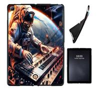 Case for Samsung Galaxy Tab S5e 10.5 2019 Model SM-T720/T725/T727,Slim Soft Shockproof TPU Silicone Protective Back Shell Case for Galaxy Tab S5e 10.5 inch Tablet,Music Piano Key