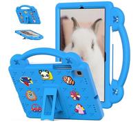 Case for Samsung Galaxy Tab S5e 10.5 inch 2019 (SM-T720/T725) Kids Friendly, Handle with Stand, with Pen Holder, Cute DIY Cartoon, EVA Foam Lightweight Shockproof Protective Tablet Cover, Blue