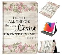 Case for Samsung Galaxy Tab S5e 10.5 Inch 2019 (SM-T720/T725), Slim PU Leather Folio Stand Cover with Auto Sleep/Wake, Shockproof Protective Shell for Galaxy Tab S5e Tablet, Flower Bible 4-13