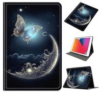 Case for Samsung Galaxy Tab S5e 10.5 Inch 2019 (SM-T720/T725), Slim PU Leather Folio Stand Cover with Auto Sleep/Wake, Shockproof Protective Shell for Galaxy Tab S5e Tablet, Butterfly Moon