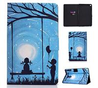 Case for Samsung Galaxy Tab S5e 10.5 SM-T720 T725, Beautiful PU Leather Flip Double Magnet Wallet Stand Card Slots Case Cover with Auto Sleep/Wake Up Function (ML-3)