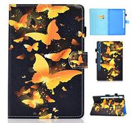 Case for Samsung Galaxy Tab S6 10.5, Flip Premium Slim light Shell Protective Cover Case for Samsung Galaxy Tab S6 SM-T860/T865 10.5 Inches 2019-Butterfly