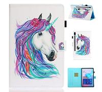 Case for Samsung Galaxy Tab S6 10.5 SM-T860 T865, Beautiful PU Leather Flip Double Magnet Wallet Stand Card Slots Case Cover with Auto Sleep/Wake Up Function (DT-15)