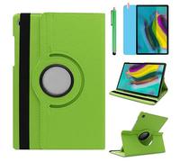 Case for Samsung Galaxy Tab S6 Lite 10.4 2020 2022 (SM-P610 SM-P615 SM-P619), 360 Degree Rotating Stand Case Smart Protective Cover,With Stylus Pen,Screen Film (Green)