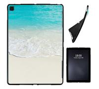 Case for Samsung Galaxy Tab S6 Lite 10.4" Case,Slim Soft Shockproof TPU Silicone Protective Back Shell Case for 2024/2022/2020 Samsung Galaxy S6 Lite Tablet,Beach Ocean Wave