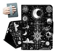 Case for Samsung Galaxy Tab S6 Lite 10.4 Inch 2024/2022/2020,with Hand Straps and Auto Wake/Sleep PU Leather Slim Multiple Angles Stand Smart Cover for Galaxy Tab S6 Lite,Galaxys and Moonlight