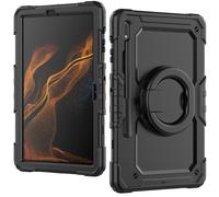 Lobwerk Protective Case for Samsung Galaxy Tab S7 FE S7+ Plus S8 T730/T970/X800 12.4 Inch Smart Cover Case Outdoor Child Safe
