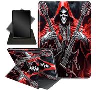 Case for Samsung Galaxy Tab S8 Plus 2022 / S7 FE 2021 /S7 Plus 2020 12.4-Inch,360 Degree Rotating Stand Smart Protective Case for Samsung Tab S7 FE 2021/S8+ 2022/S7+ 2020,Flames Dragon