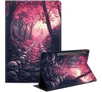 Case for Samsung Galaxy Tab S9 11 Inch/Tab S9 FE 5G 10.9 Inch, Slim PU Leather Stand Cover with Auto Wake/Sleep, Multi-Angle Viewing & Shockproof, Skulls Leading