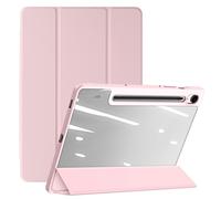 Case for Samsung Galaxy Tab S9 FE, Keyboard Stand Video Toby Dux Ducis, Rose