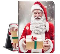 Case for Samsung Galaxy Tab S9 FE Plus /S9 Plus Tablet 12.4" 2023,Slim Lightweight Smart Shell Stand Cover with Auto Wake/Sleep Case for Galaxy Tab S9 Plus 5G 12.4 inch 2023,Snow Santa Claus